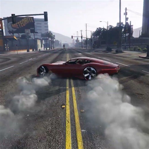 GTA 5 Drift Stunts God 🔥#mercedes