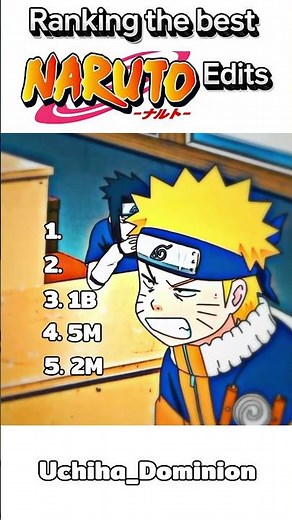 Ranking The BEST Naruto Edits 🔥Part 6