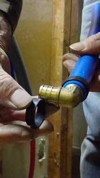 Plumbing Repair with PEX #shorts #diy #plumbing