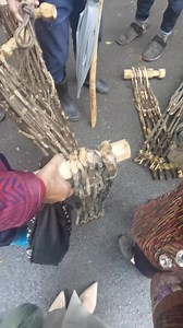 Traditional Flail Tool Still Used for Grain Thresh #traditional #farmer | Next Wave