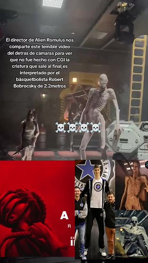 Alien Romulus: Behind the Scenes with Basketball Player Robert Bobrocsky | 2024