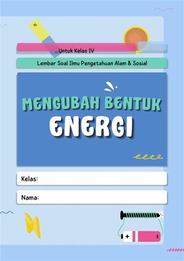 4th Grade Science Student Worksheet: 1 Changing Forms of Energy 3 #worksheets #deeplearning #scho...