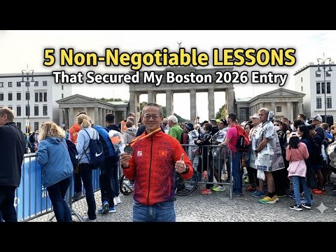 5 Non Negotiable LESSONS That SECURED My Boston 2026 Entry