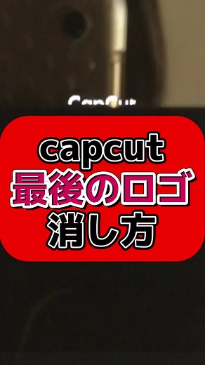 キャップカットで編集した動画のロゴ消し方 | アプリ活用術