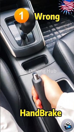 How to Properly Use the Handbrake ✋🚗 | Car Tips for Beginners #shorts #handbrake