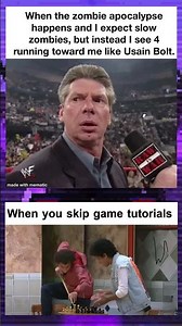 🧟 Zombies & skipped tutorials #funny