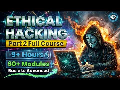 Ethical Hacking Full Course in 1 Video (9+ Hours) | Learn Ethical Hacking Step by Step