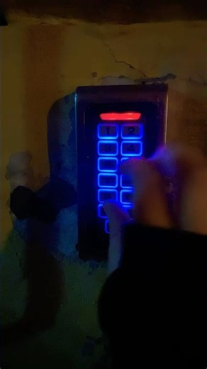 Code intercom with reader & code