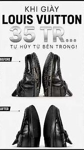 REVIVING A $1,400 LV SNEAKER FROM THE SCRAP HEAP