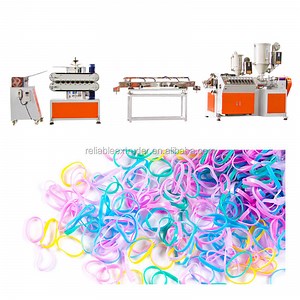 [Hot Item] Single Screw Plastic Tube Machine Girl Hair Tie Plastic Band Extruder