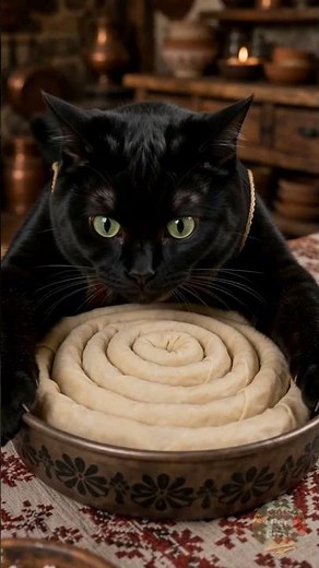 Mia & Nero Make Banitsa 🥧🐾