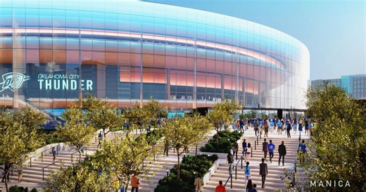 OKC Thunder unveils new arena renderings