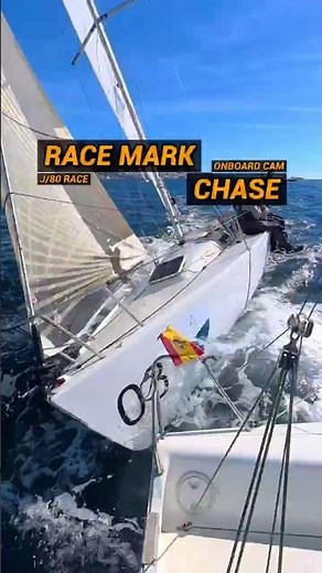 Right on Their Stern! J/80 Kouko Chasing Peninsula to the Mark