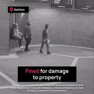 With over 3,800 CCTV cameras across the network watching out for ASB, we’re not messing around. Don't let a laugh end with a criminal record. http://beenetwork.com/travelsafe | Bee Network