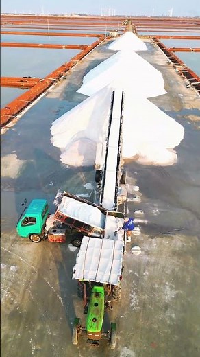 Salt Collection Process From Evaporation Ponds