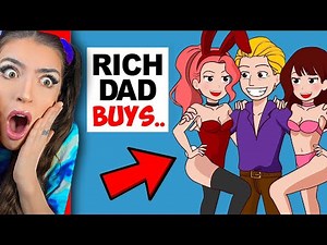 Dad Got RICH and Got 2 New Girlfriends.. (TRUE Story Animation Reaction)
