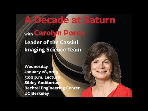 The Sackler Lecture in Astronomy: A Decade at Saturn