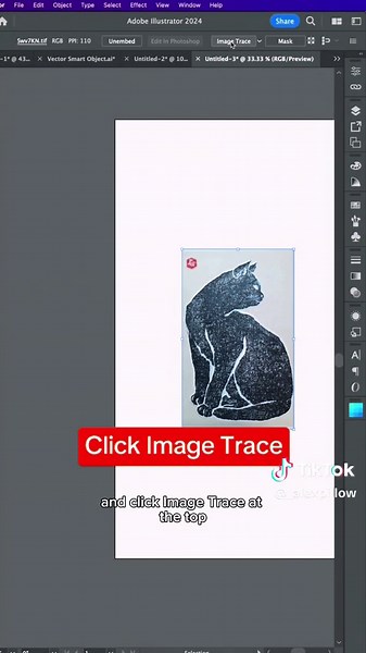 Starting a little series of design tips that wouldve saved me when I started in graphic design ☀️ first up the image trace tool in illustrator #graphicdesign #graphicdesigner #graphicdesignbasics #tutorial #designtutorials #adobeillustrator #adobe #adobephotoshop #graphicdesigntips #graphicdesignstudents #learngraphicdesign #designtips #aspiringartist