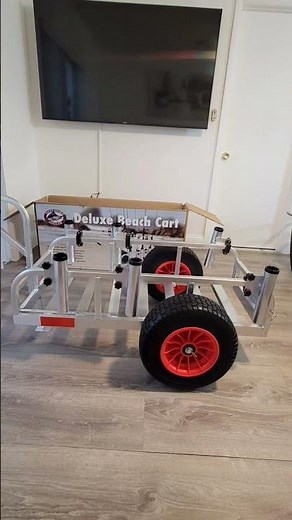 Offshore Angler Deluxe Beach Cart: A Practical Solution for Beach Adventures#BeachCart