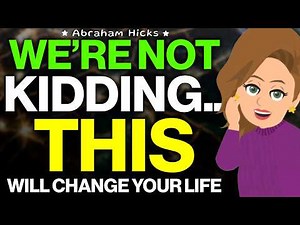 No joke, this is the missing piece! 🧩 Abraham Hicks 2024