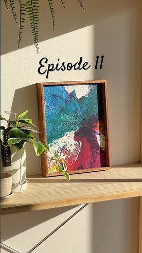 Day 11 of 30 - Spin Fluid Art 🌀 (a humbling experience)