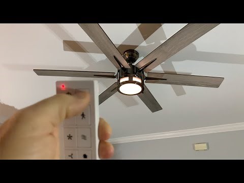 Upgraded To Beautiful 56" LED Honeywell Ceiling Fan with Remote Control