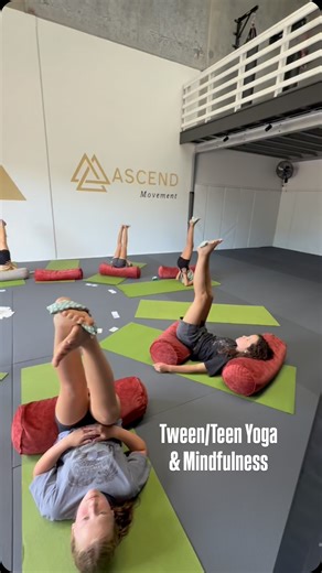 Holistic Movement Gym on Instagram: "Last tween/teen yoga and mindfulness class for this year. But….Thea will be back creating a beautiful space for our kids to move, breathe and create on the 3rd January! ✨ @soulseedsyogawellness #teenyoga #mindfulness #movement #ascendmovement"