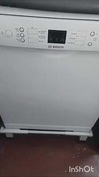How to use dishwasher machine bosch