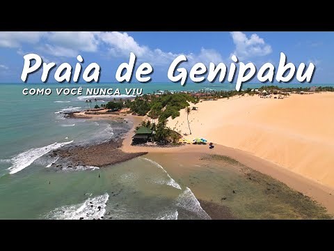 Praia de Genipabu | Dunas | Drone 4K | Footage #15