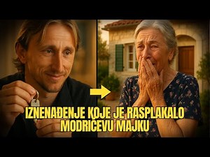 🇭🇷 LUKA MODRIĆ je kupio kuću iz snova za svoju majku, ali njezina reakcija je dirnula nogometnog asa