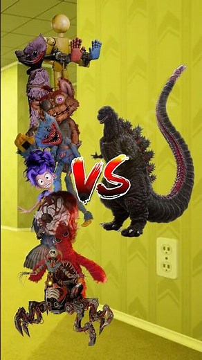 Famous Poppy Playtime Chapter 5 VS Shin Godzilla #poppyplaytimechapter5 #shingodzilla