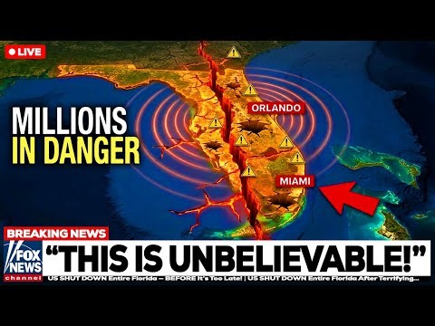 US SHUT DOWN Florida Coast After the Ground Suddenly COLLAPSED — This Is FAR Worse Than Expected!