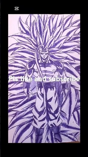 How to draw goku|infinity mode🔥🔥☠️😎#goku#anime#drawing#gokudrawing#shorts#dbsuper