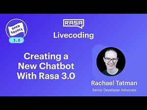 Rasa 3.0: Create a new assistant in Rasa 3.0 (Livecoding)