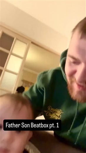 Music | Singers | Song Covers on Instagram: "FOLLOW FOR PART 2 👶🏼🧔🏻‍♂️🔥👶🏼🧔🏻‍♂️🔥 #beatbox #napom #baby @napom_official"