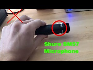✅ How To Use Shure SM57 Microphone Review