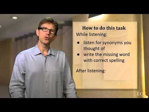 Listening: Unit 5: Sentence Completion
