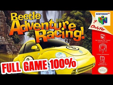 Beetle Adventure Racing (N64) Full Game 100%