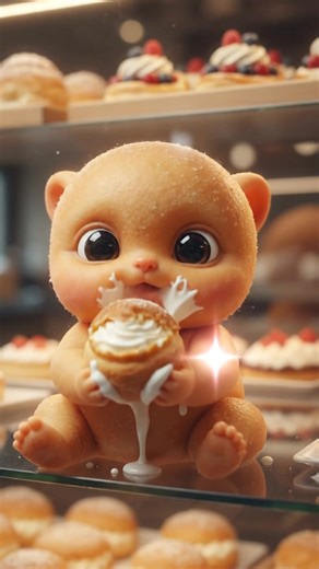 cute creature eats🥰🥰