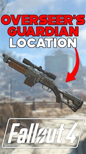 OVERSEER'S GUARDIAN SECRET LEGENDARY RIFLE LOCATION IN FALLOUT 4