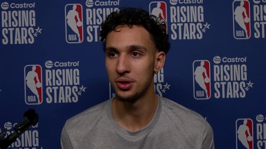 Zaccharie Risacher Castrol Rising Stars Media Availability