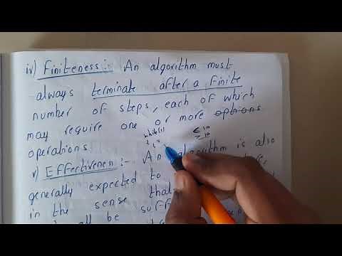 1.1 Introduction to algorithm,Properties and Algorithm development life cycle