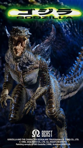 TEN | OMEGA BEAST SERIES OBS 1998 Godzilla [1998] 🔗 https://playnationexclusives.com/ #ezhobi #ezhobi_overseas #playnationexclusives #godzilla... | Instagram