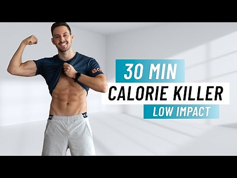30 Min Low Impact High Intensity Cardio - Full Body Workout at Home (No Equipment, No Jumping)