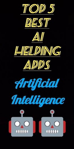 top 5 best AI app in 2025!🤖🤖
