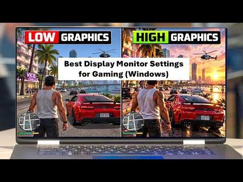 Best Windows Display Settings for Gaming (PC/Laptop)