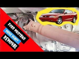 Ford mustang GT 4.6 engine drive shaft removal