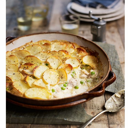 This freeze-ahead chicken gratin recipe is the ultimate warming comfort dish