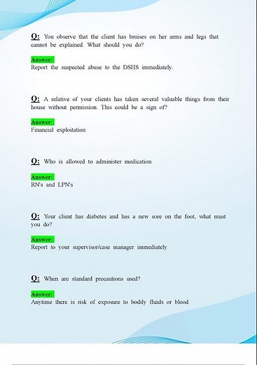 HCA EXAM GUIDE LATEST 2025 2026 UPDATE QUESTIONS EN ANSWERS GRADE A 100 CORRECT VERIFIED SOLUTIONS