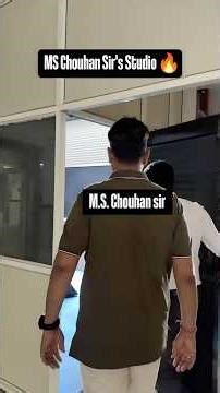 MS Chouhan sir's studio is ready #jee #iit